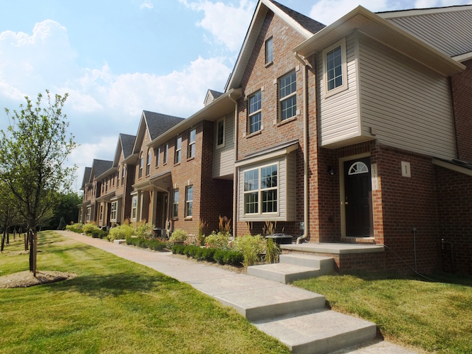 The Ravines of Plymouth Luxury Townhomes for Rent MI Neighborhood